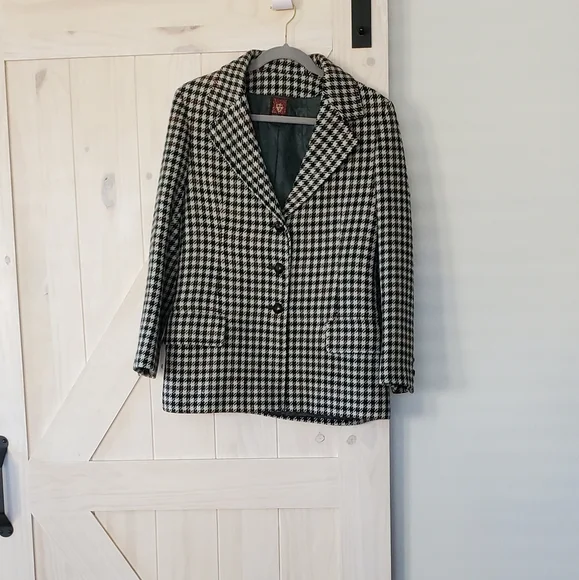 Anne Klein plaid blazer - Picture 2 of 8